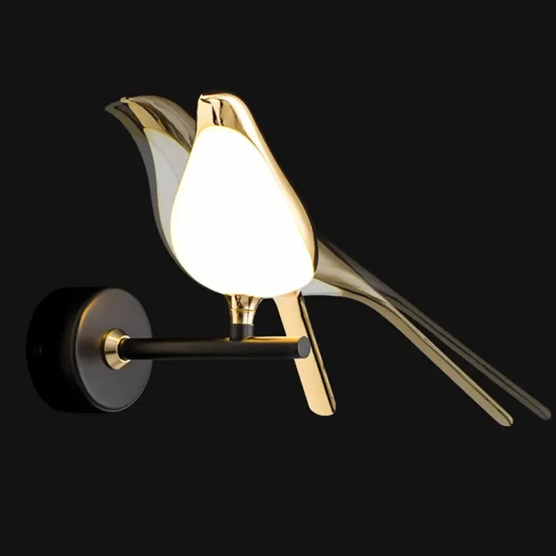 Arandela LED Pássaro Magpie